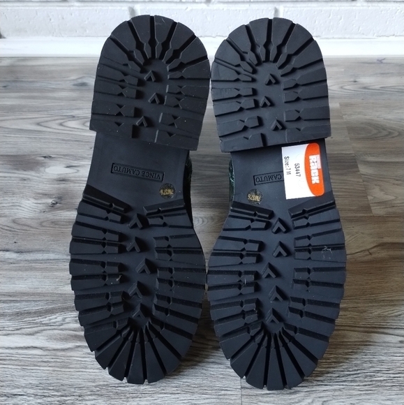 Vince Camuto Women's Fawdry Combat Boot Green Size 7 - Picture 4 of 5